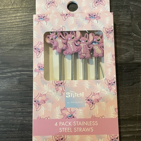 NWT Lilo and stitch stainless steel straws - Picture 1 of 1